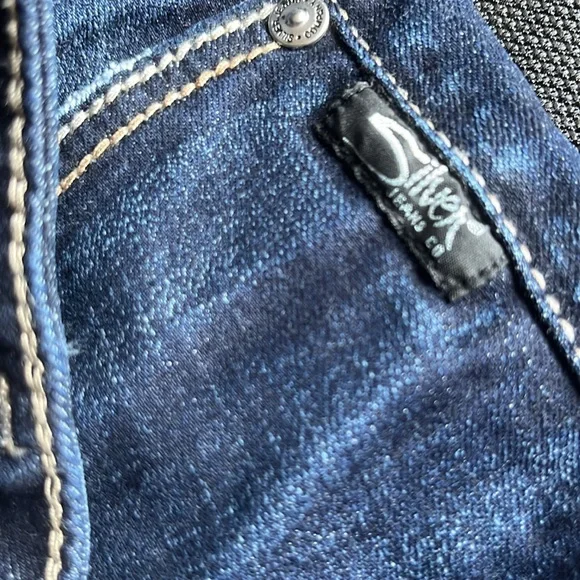 Silver Jeans Elyse blue jeans - Picture 7 of 16